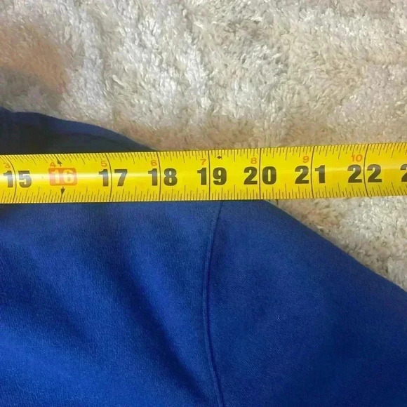 NAUTICA 1/4 Quarter Zip Cotton Blend Jumper Sweatshirt Mens Size L - Picture 8 of 10